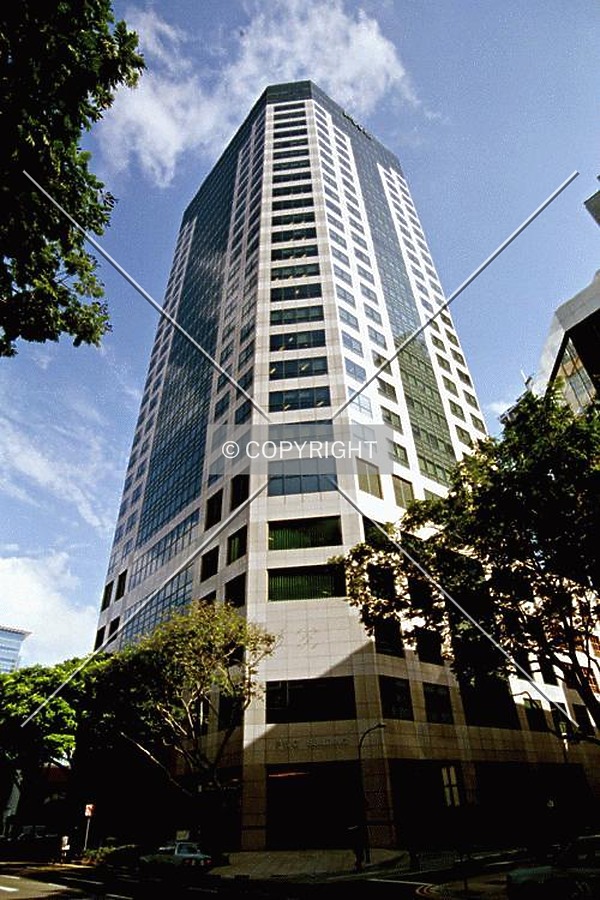 View from in front of main entrance to the top