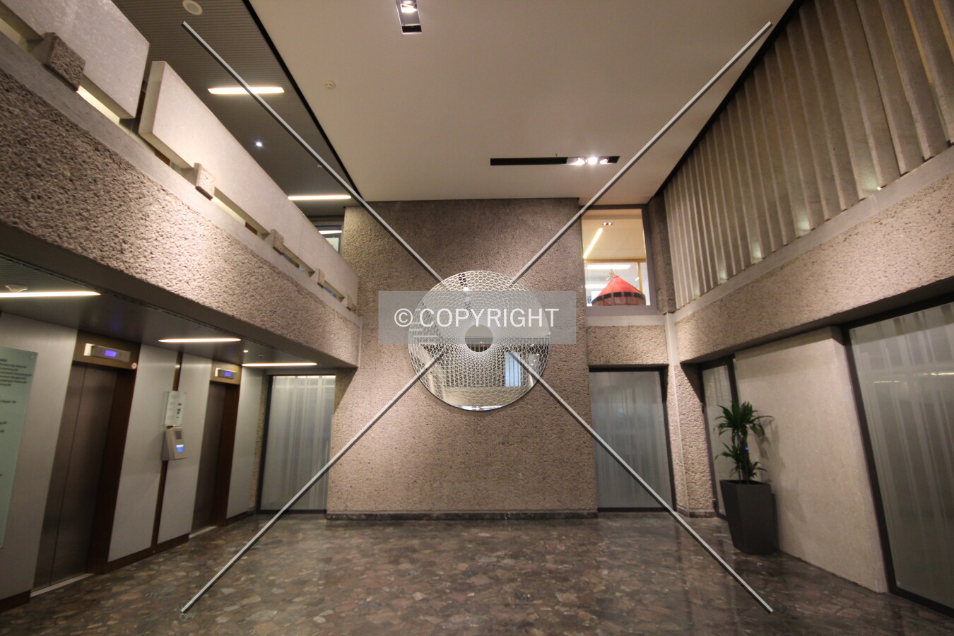 Elevator lobby