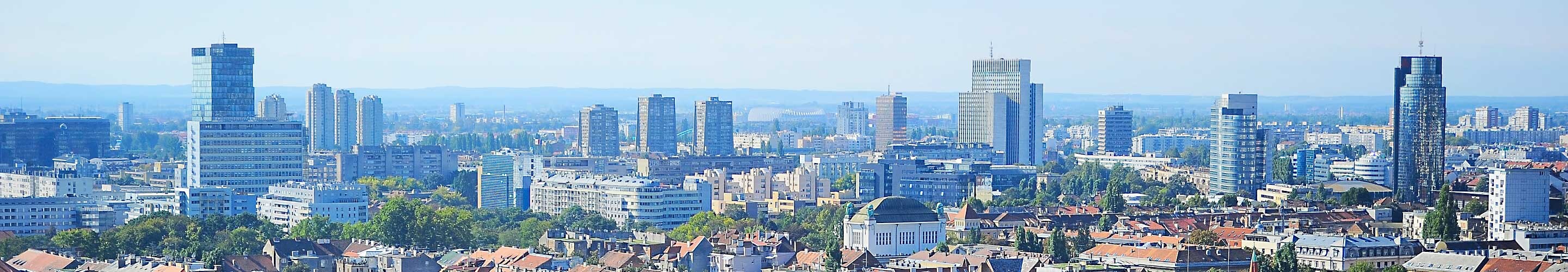 Panorama of Zagreb