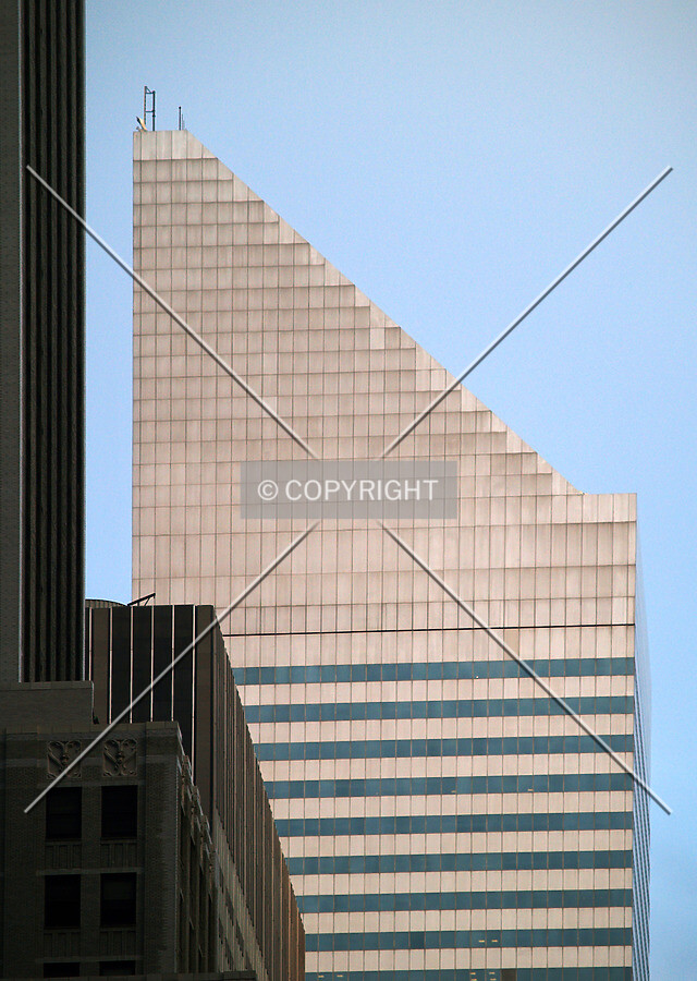 Top floors from the west