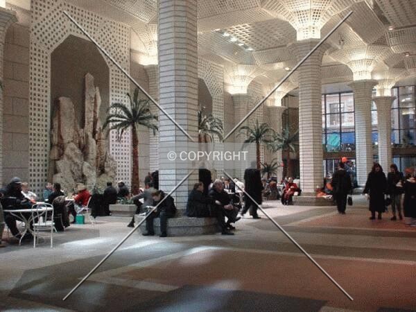 View inside the entrance hall