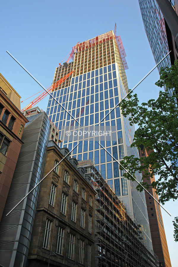 Facade is installed in April 2013