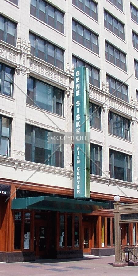 Film Center marquee