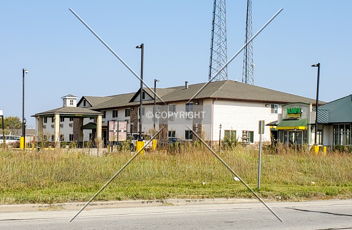 Southwest view; October 10, 2020