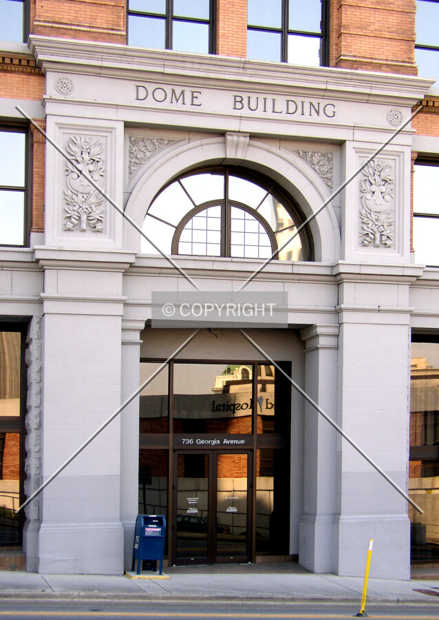 Side entrance off Georgia Avenue