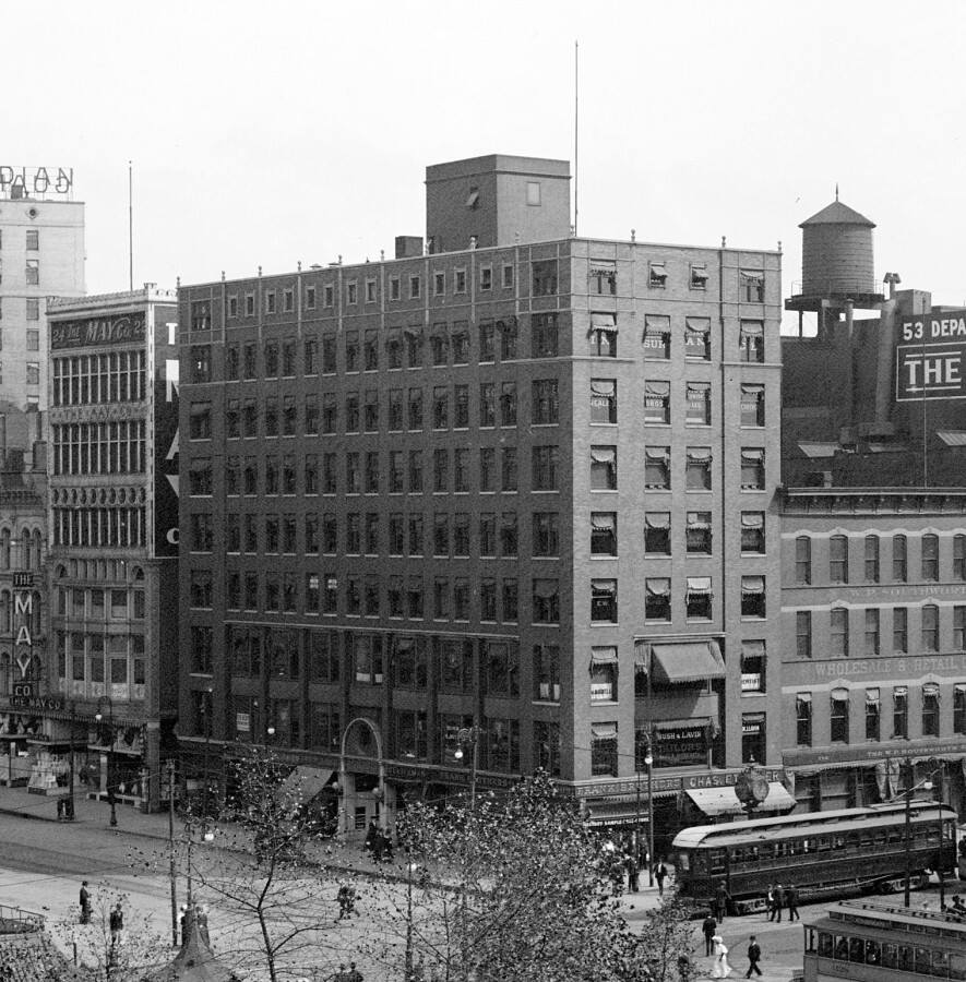 Vintage view from the northwest
