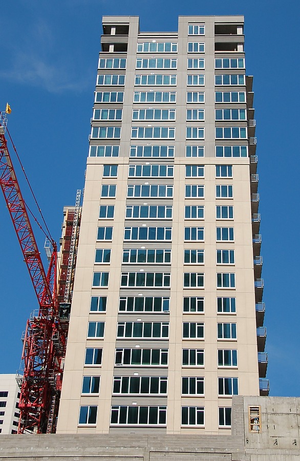 Looking northeast