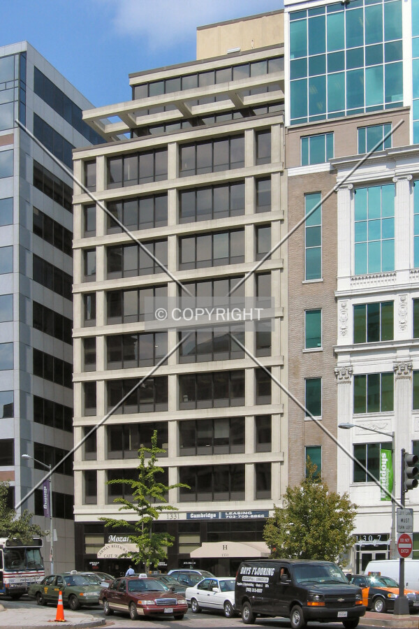 View to the north across New York Avenue/H Street NW