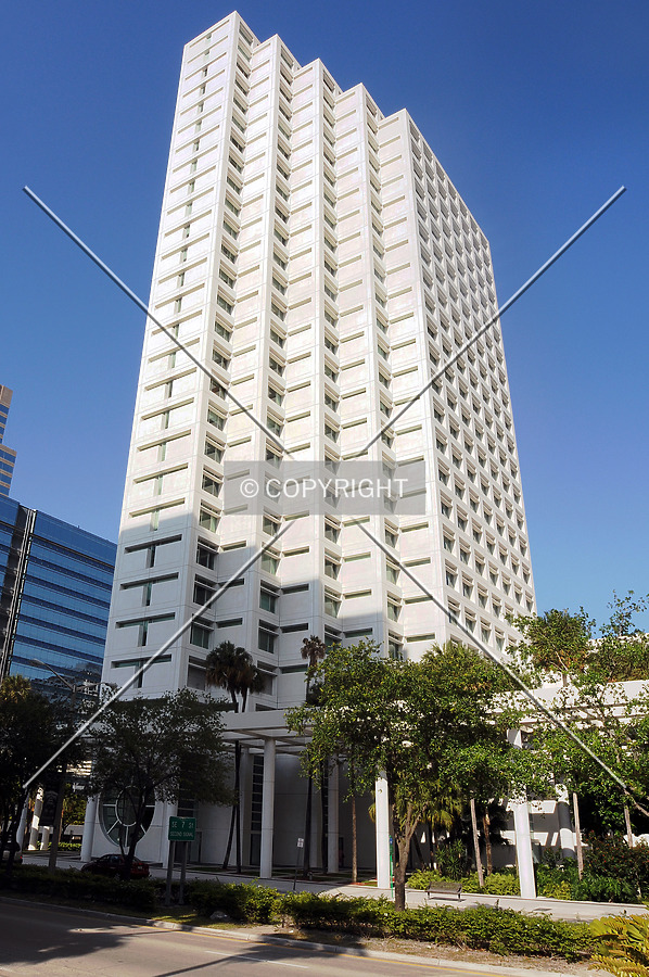 Looking up from the west