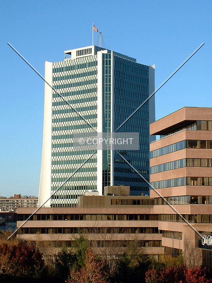 View from southwest across Six Landmark Square