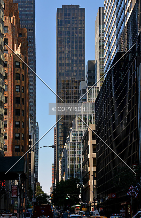 View from the southeast at 3rd Avenue and 51st Street