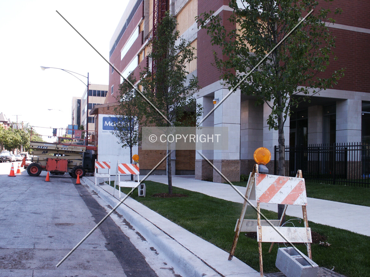Looking south on Prairie Avenue