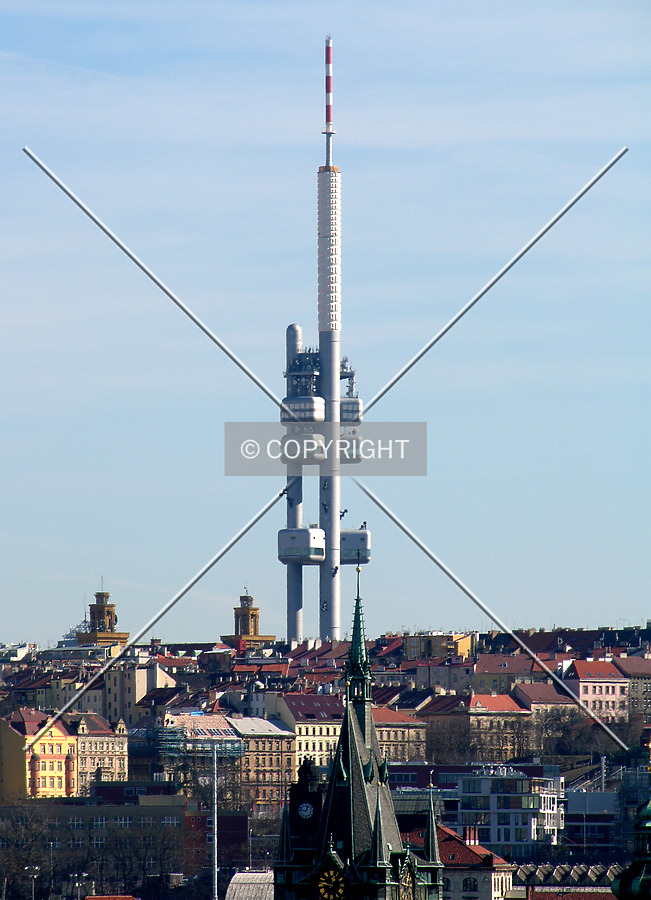 Looking northwest from the Old Town Hall