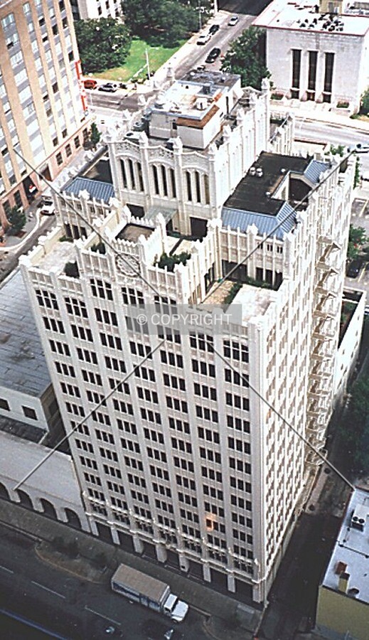 View from 26th floor of One American Center
