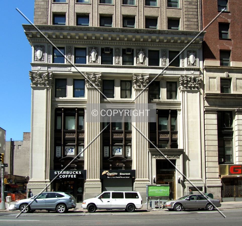 Main entrance area on Broadway