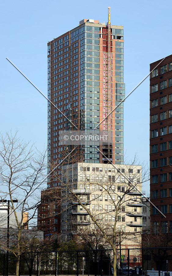 View from the southeast on Greene Street