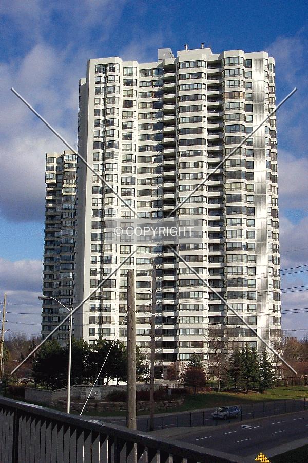 View facing west