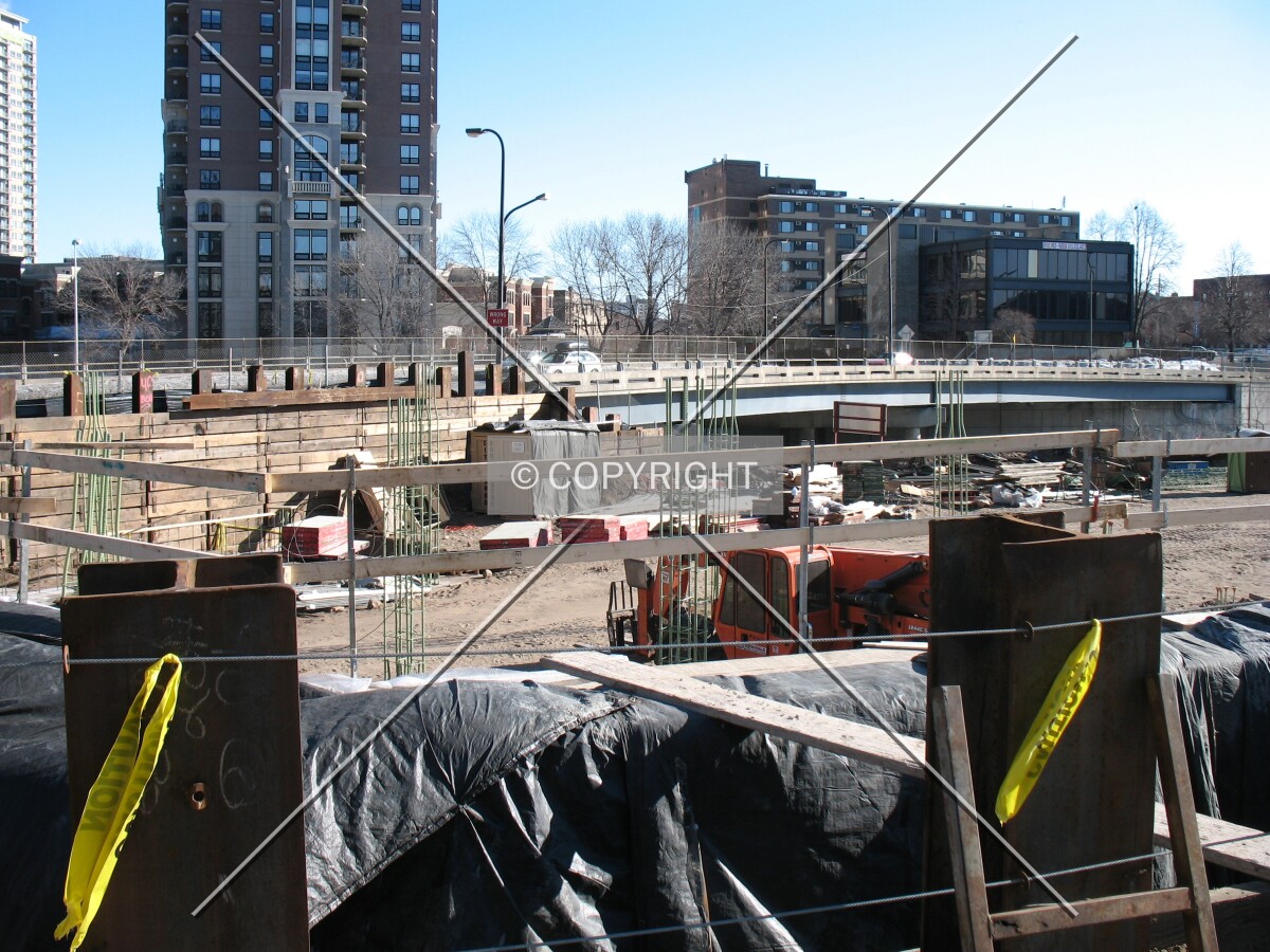 View to the east from 4th Avenue South