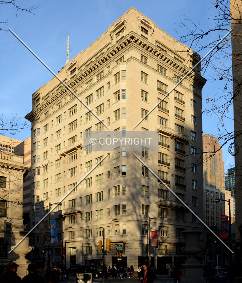 View from the southwest on Rittenhouse Square