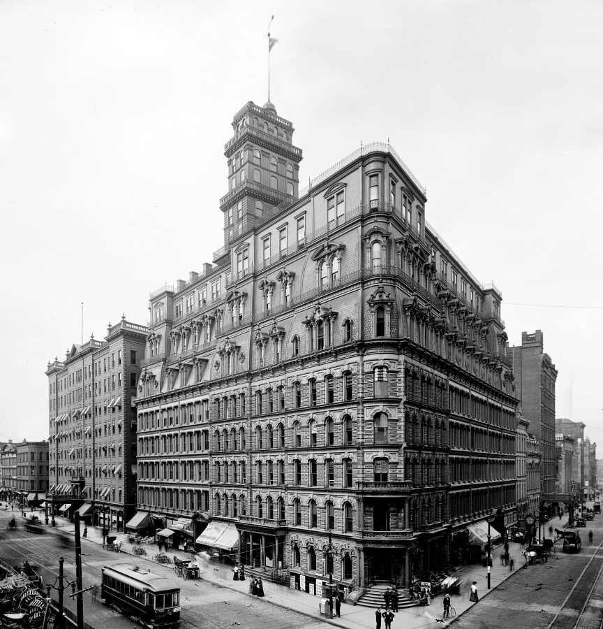 Vintage view from the southeast