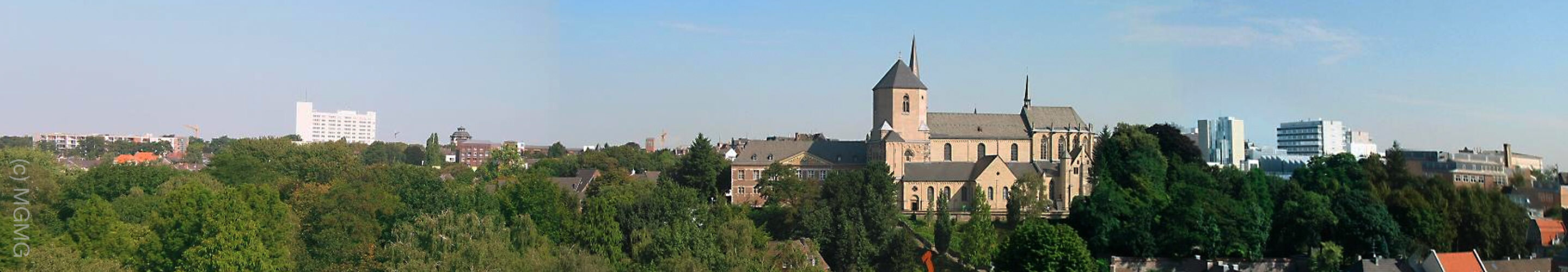 Panorama of Mönchengladbach