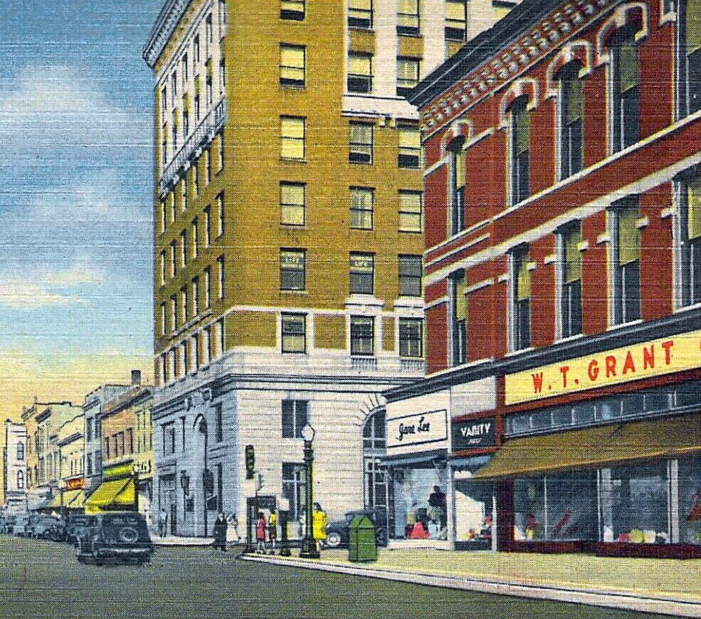 Vintage view from the southwest