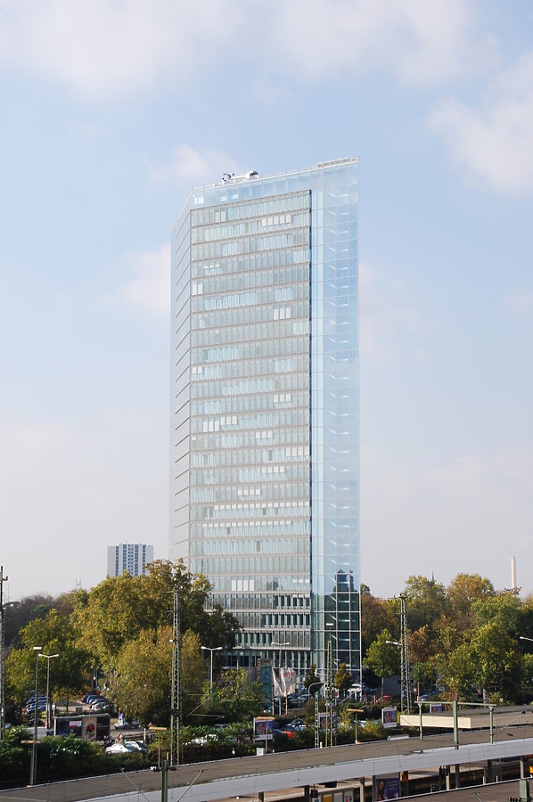 View from bahnhof parking garage