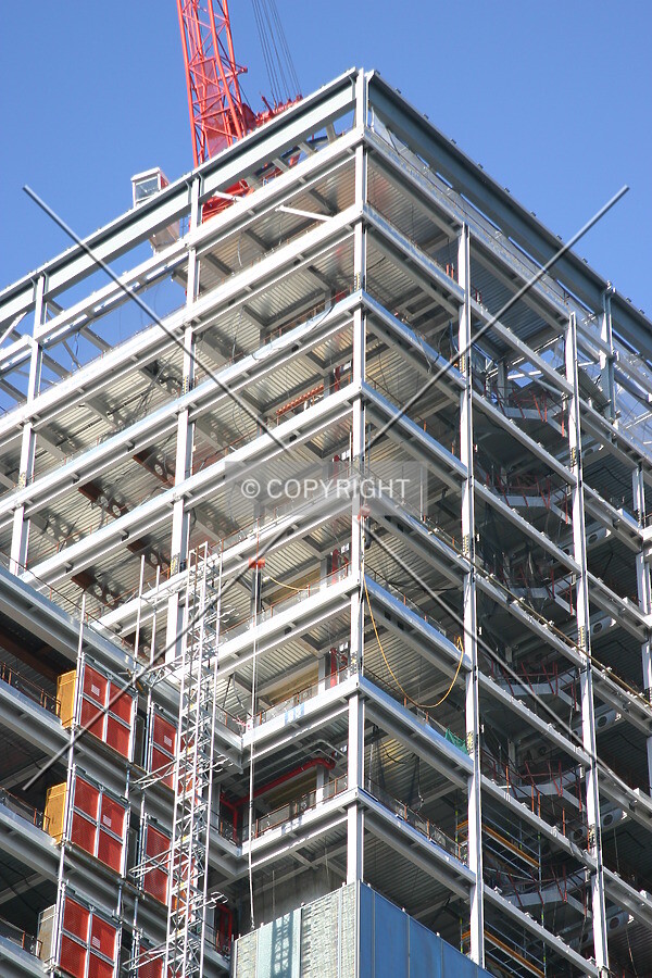Looking up the southwest corner from Silk Street