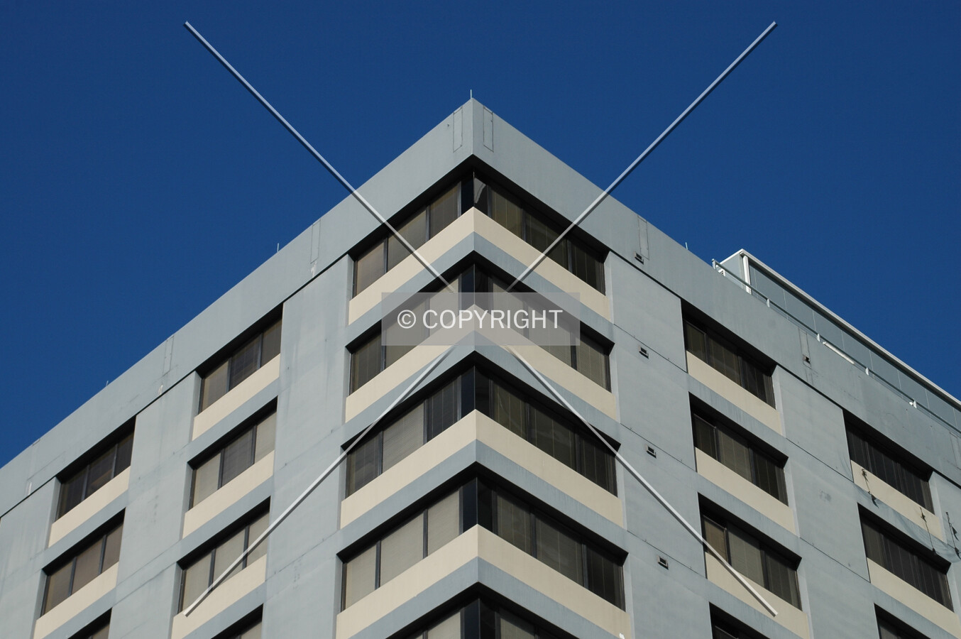 Top of the northeast corner