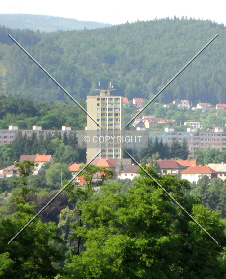 South view from the moutains.