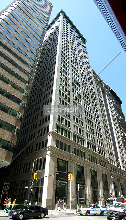View from the southeast across Broadway