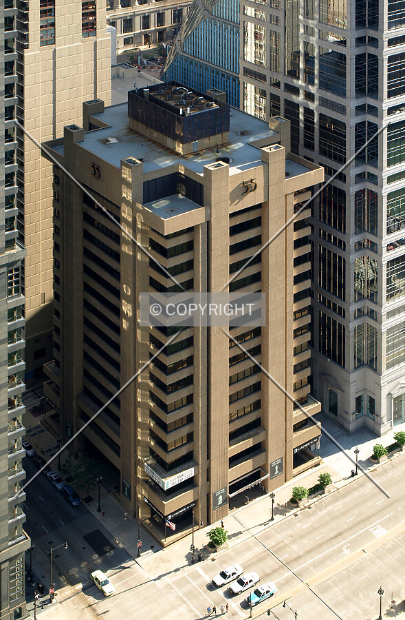 Looking southwest from Marina City