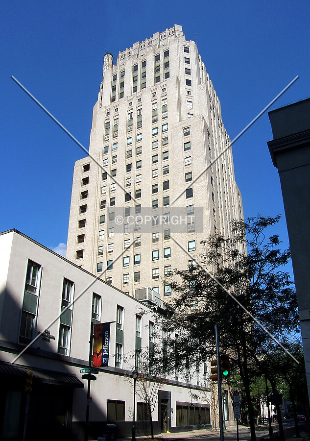 View from the southeast