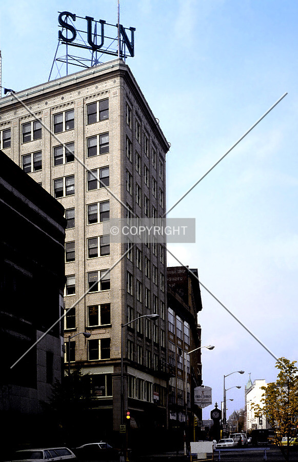 View from the east along Merrimack Street