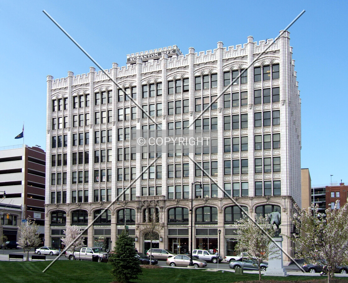 View from the northeast