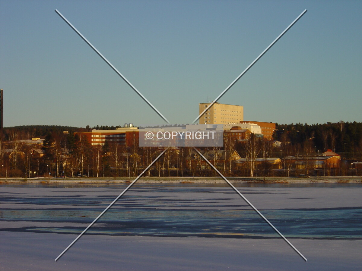View from across Lake Tisken