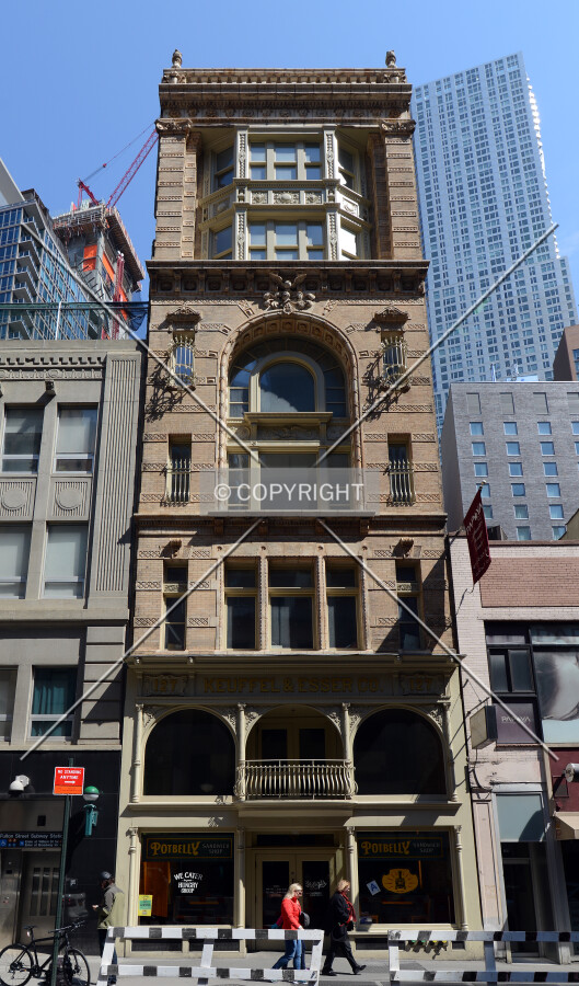 View from the southwest on Fulton Street