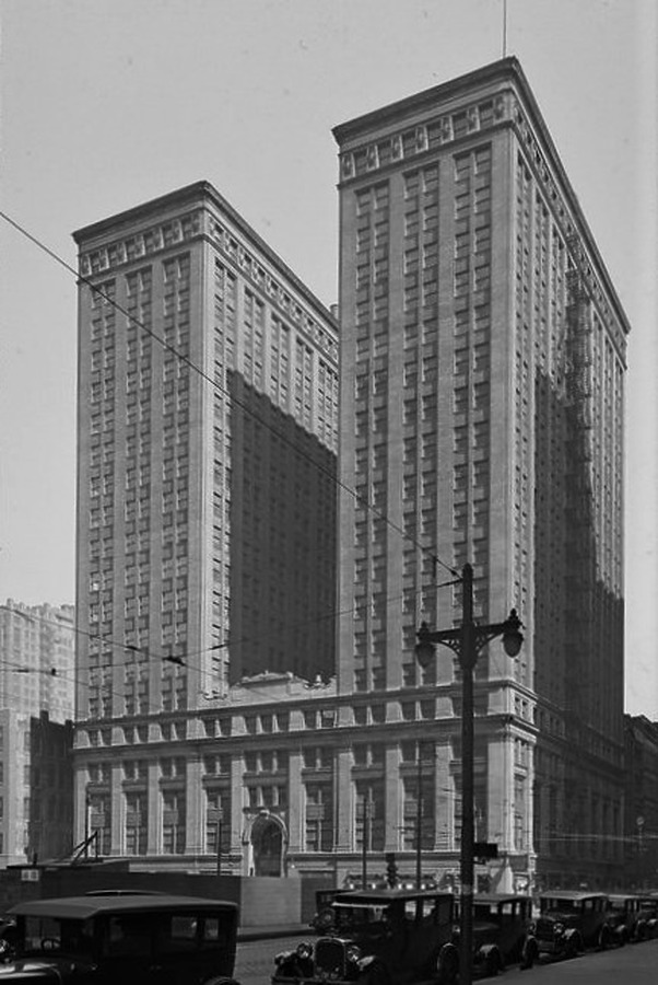 Vintage view from the northeast