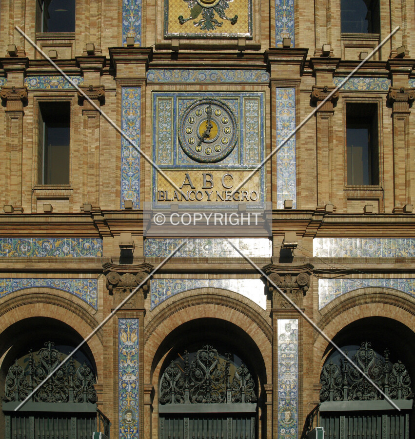 Western façade