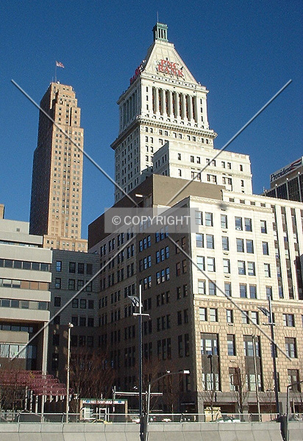 Southwest corner from Fort Washington Way with Carew Tower in background