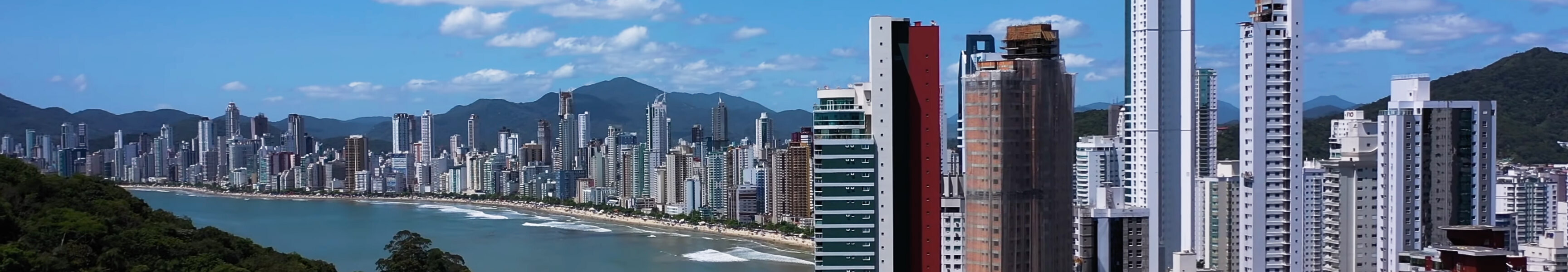 Panorama of Balneário Camboriú