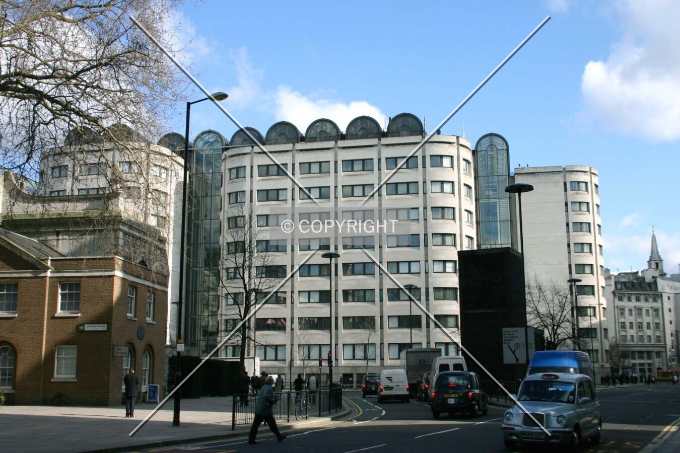 Full-view from Newgate Street