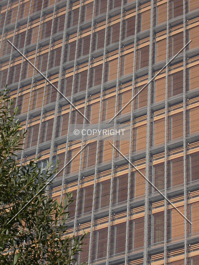 Detail of the western facade