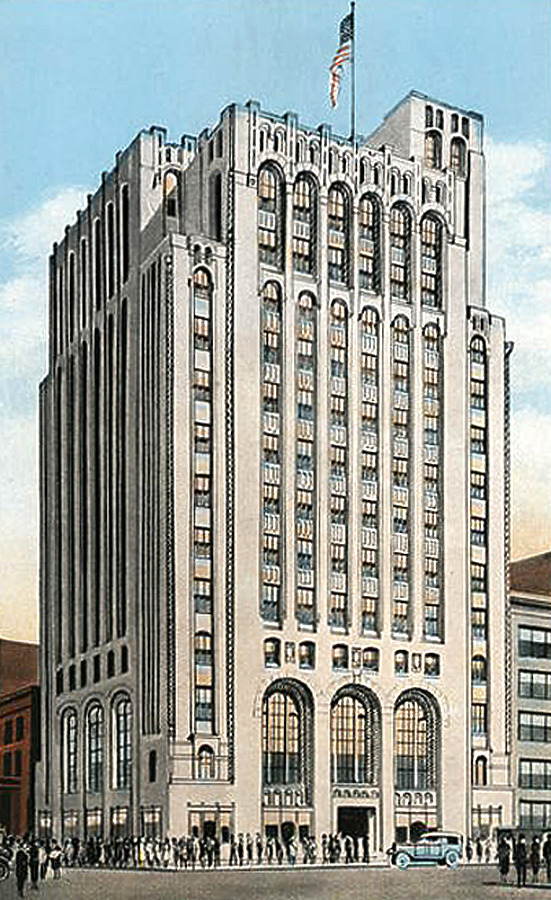 Vintage view from the east