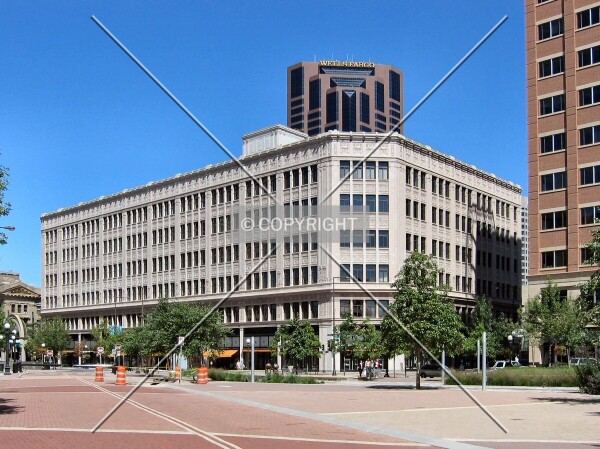 View to the north from Landmark Plaza