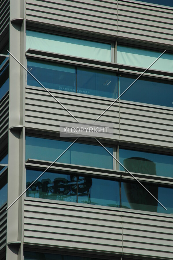 Aluminium facade