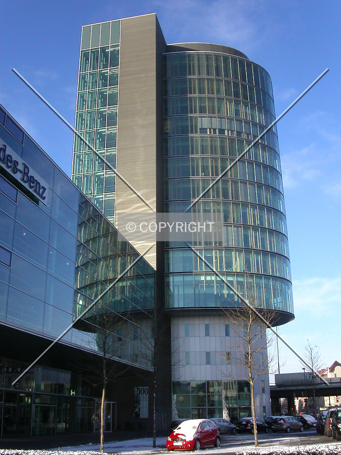 The building as seen from the east