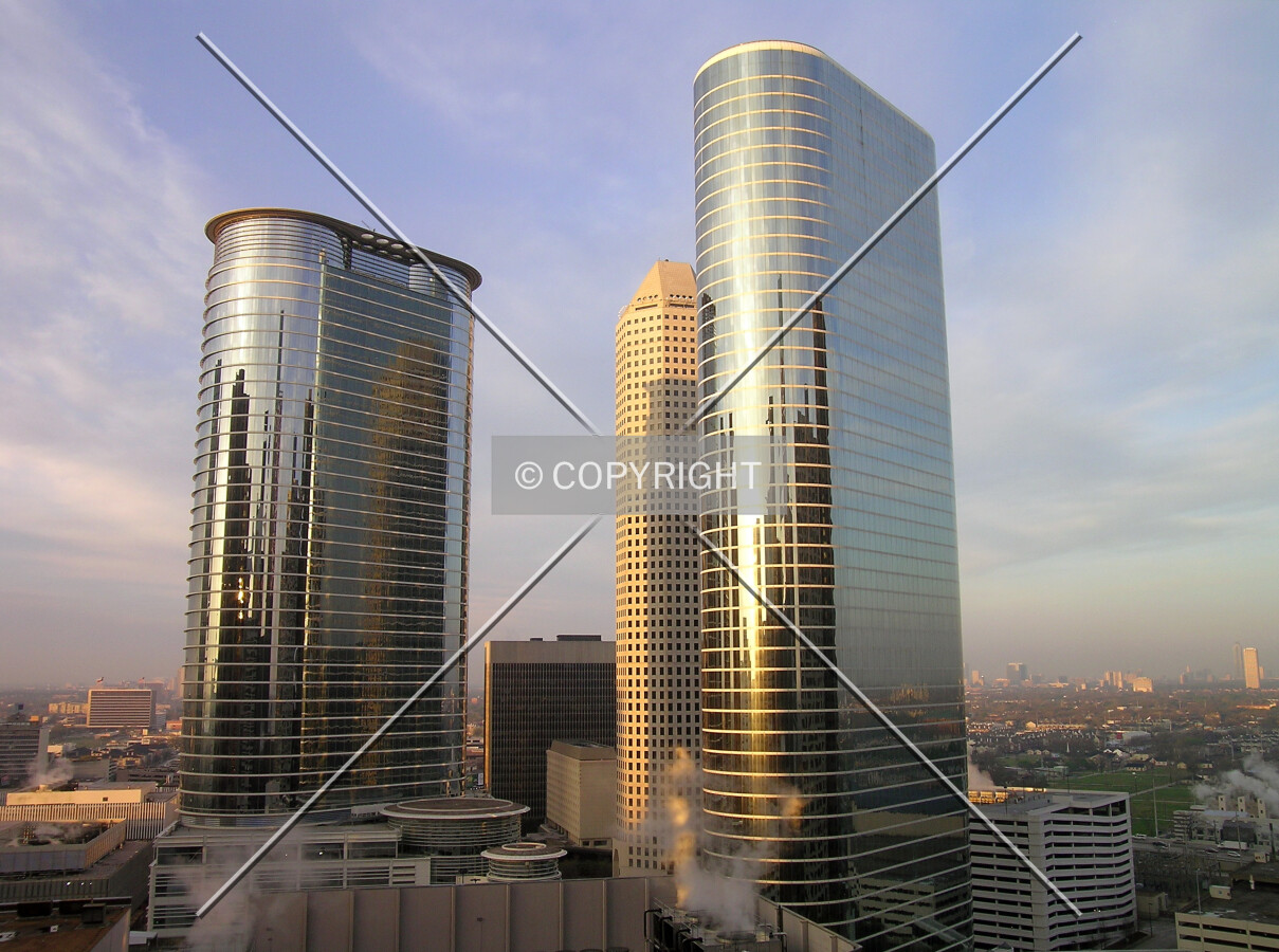 Downtown, as seen from the hotel