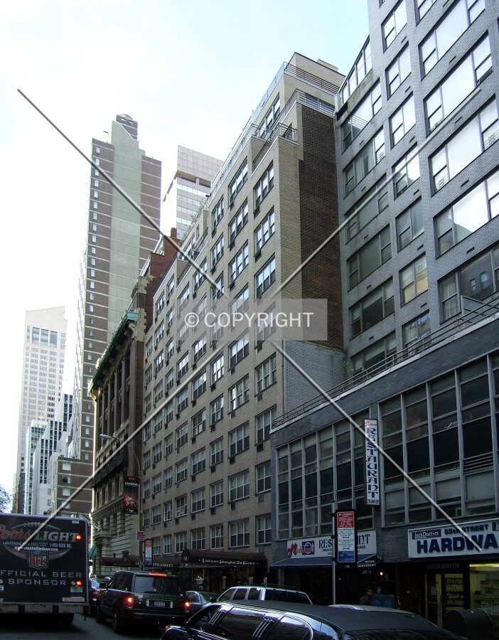 View from the southeast on 55th Street
