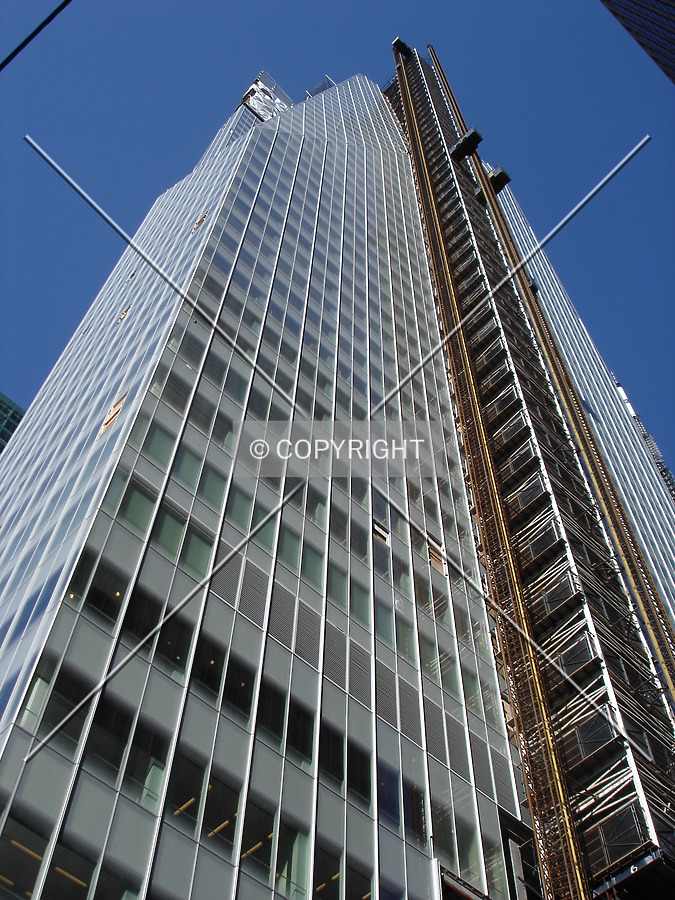 Looking up the northeast side